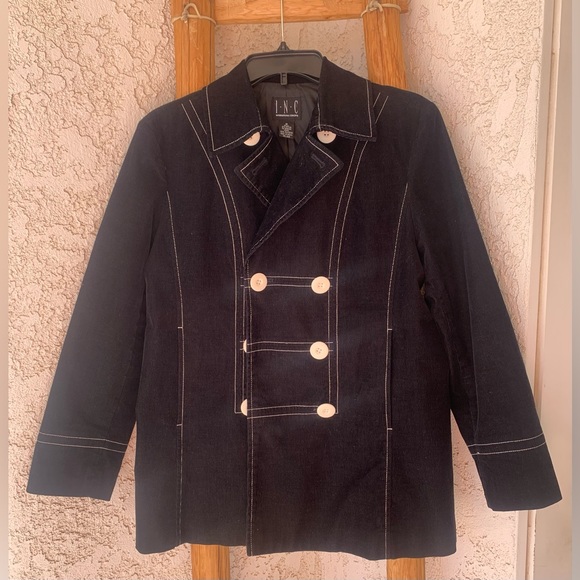 MACY’S WOMEN’S INTERNATIONAL CONCEPTS DOUBLE - BREASTED JACKET - Picture 2 of 5